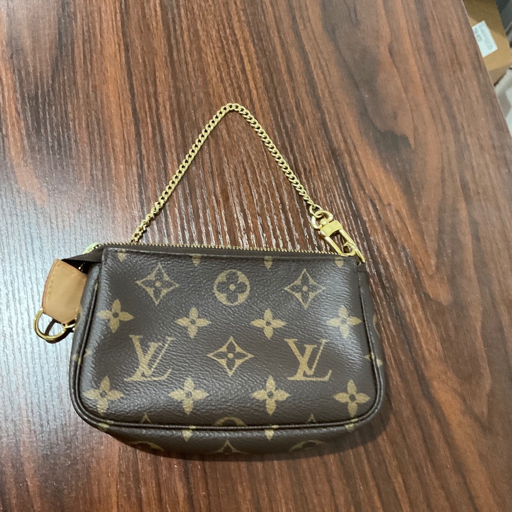 LOUIS VUITTON  Monogram Mini Pochette Accessories